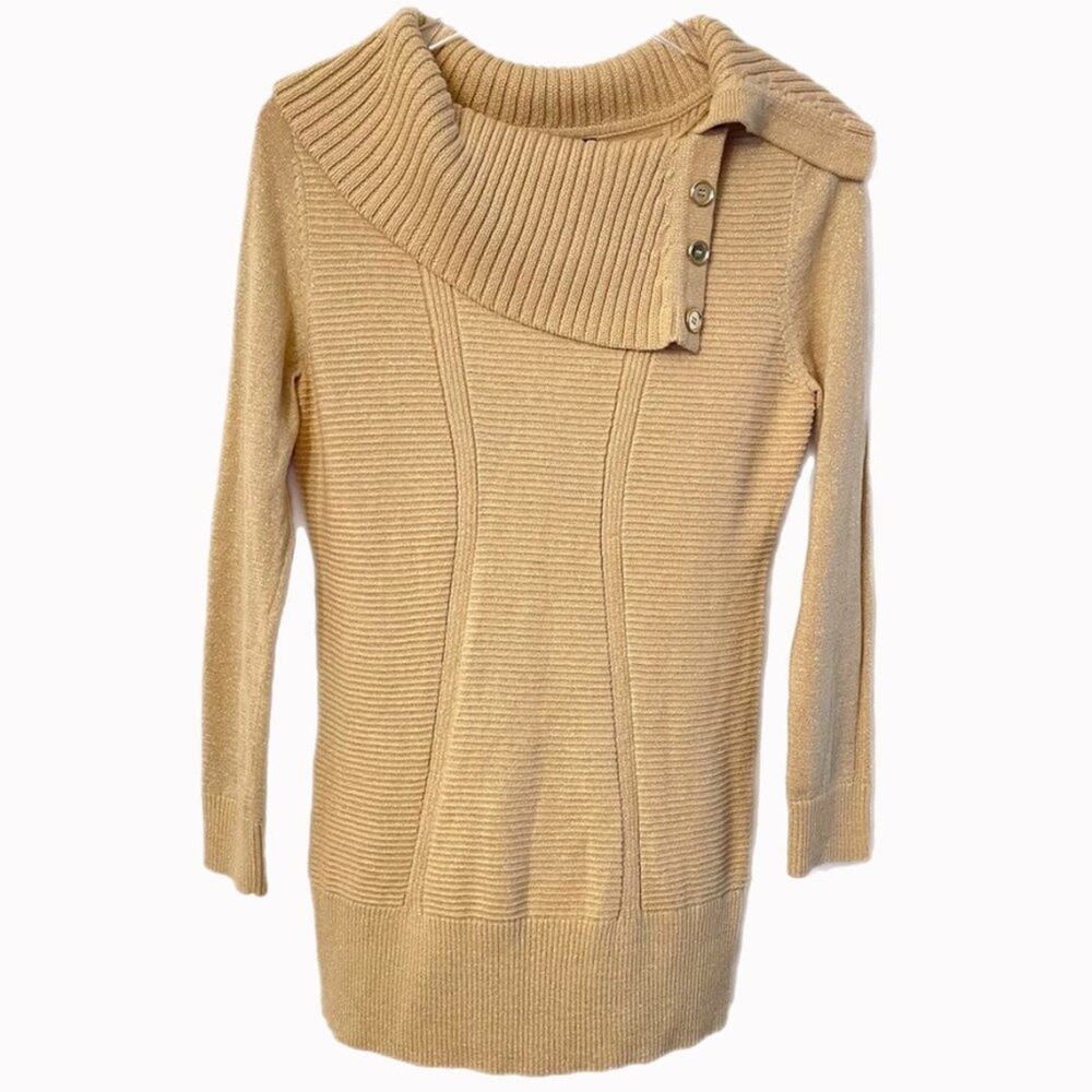 Style & Company Tunic Cowl Neck Sweater Sz XL